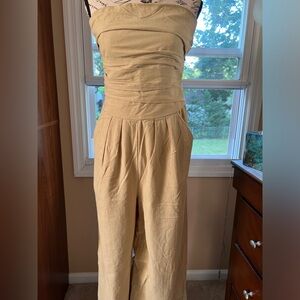 Free people shoulderless one piece